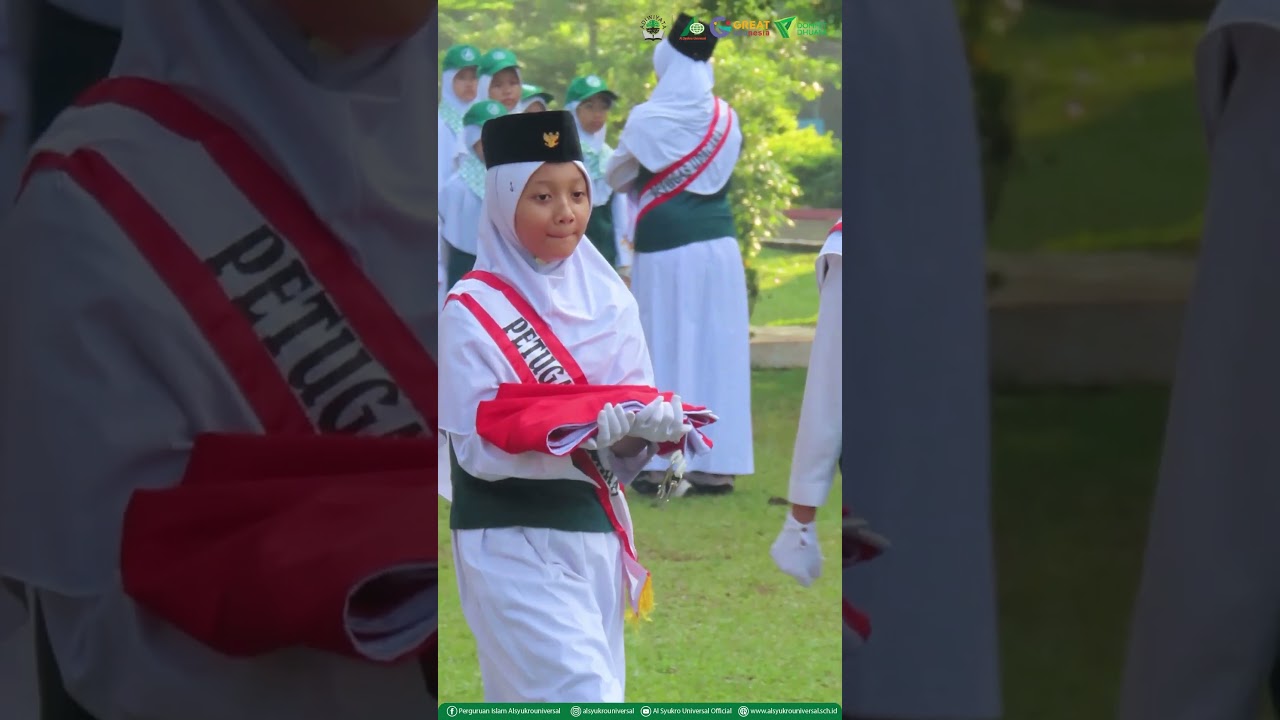 UPACARA BENDERA SD ISLAM AL SYUKRO UNIVERSAL