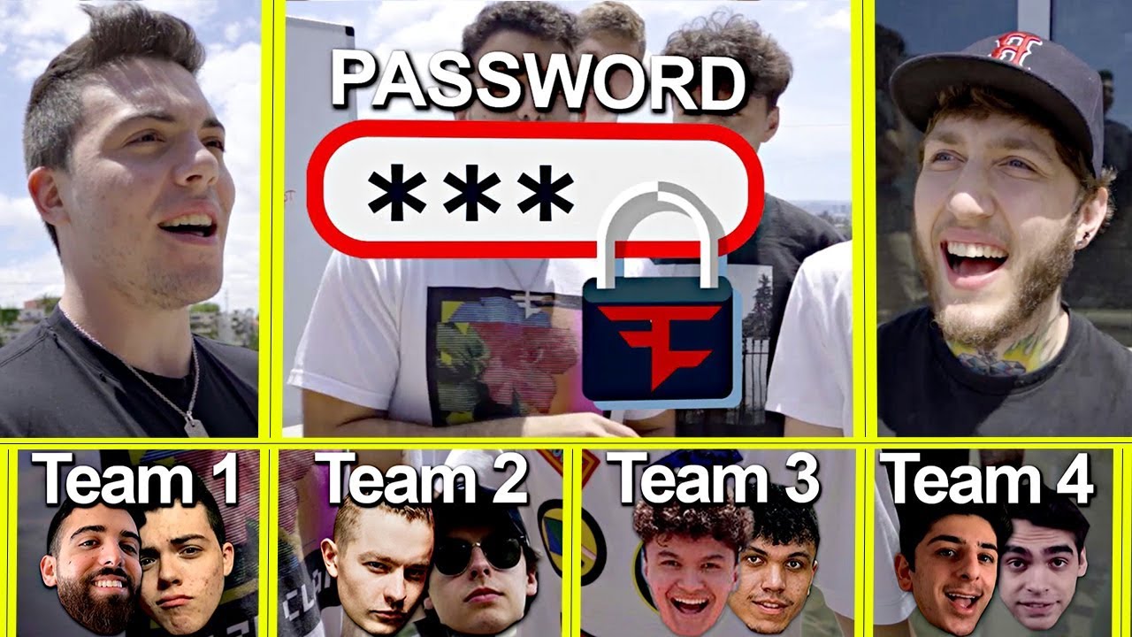 First to Guess the Password Wins - FaZe Clan