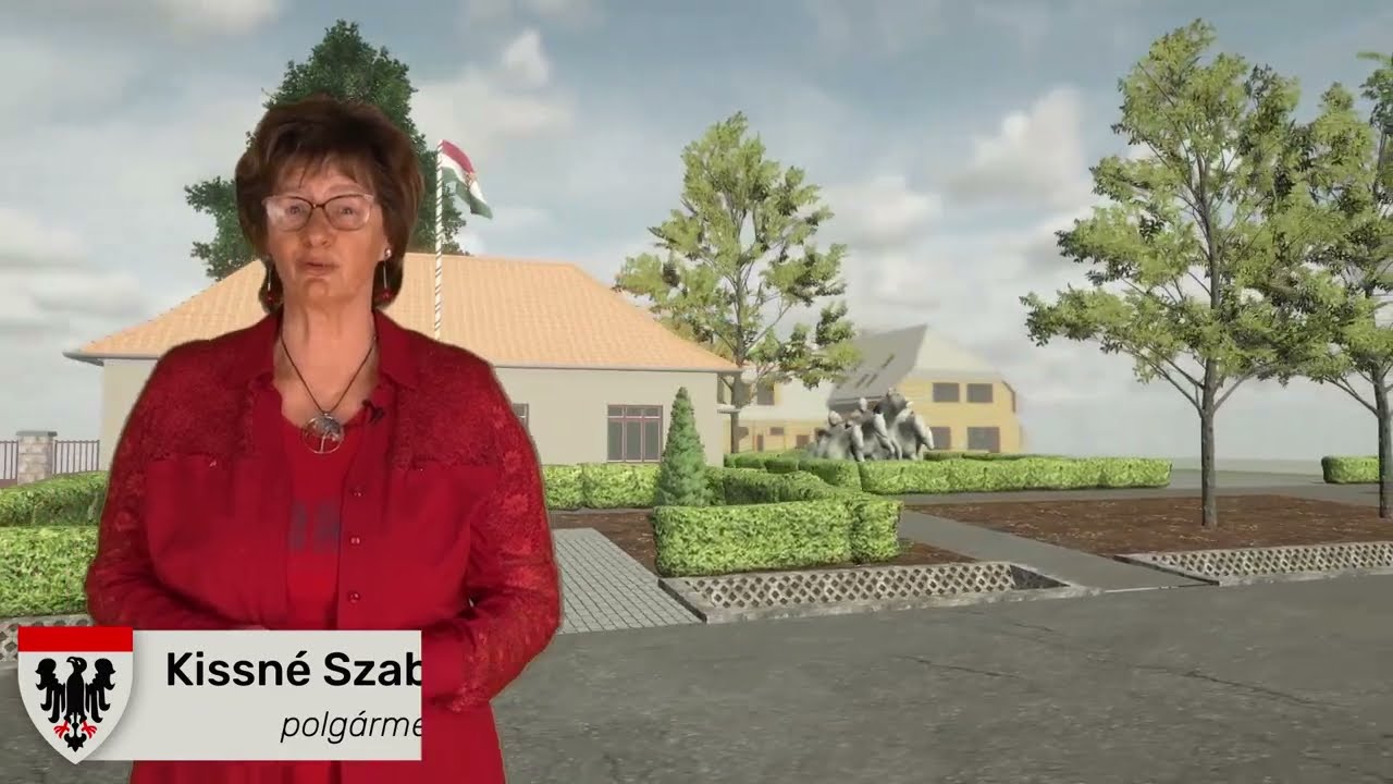 Üllő városközpont 3D animáció