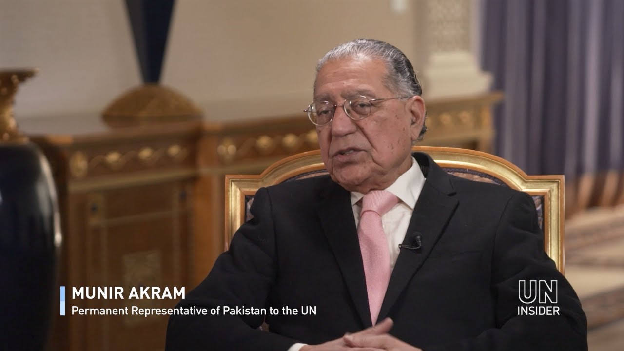 Munir Akram | Permanent Representative of Pakistan to the UN