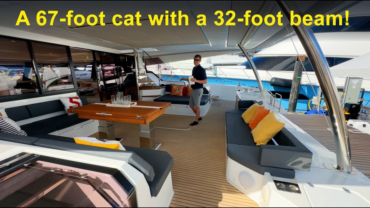 Fountaine Pajot Power 67 Walk-through