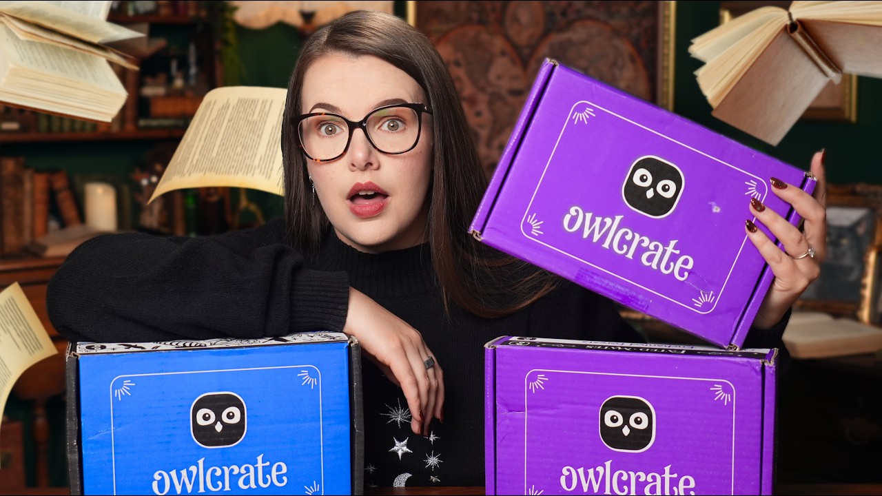 КНИЖНАЯ ПОДПИСКА OWLCRATE 🦉📚 Апрель, Июнь 2026 и БОНУС!