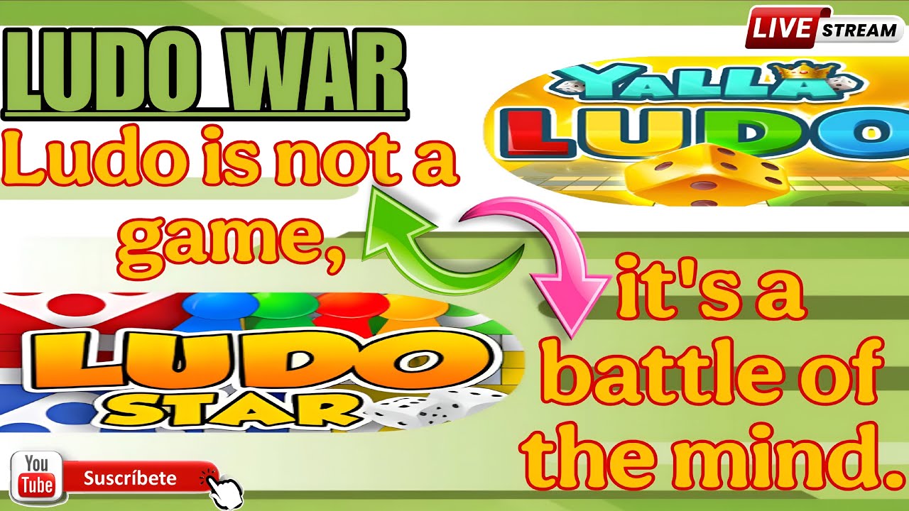 live! streaming Ludo is not a game, it's a battle of the mind #LudoStar #LudoBattle #DiceGa 😱