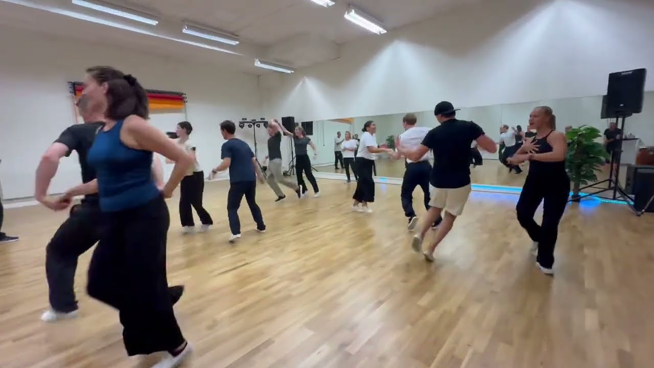 Tävlingsträning med Nicklas och Marielle Nyberg #dance #bugg