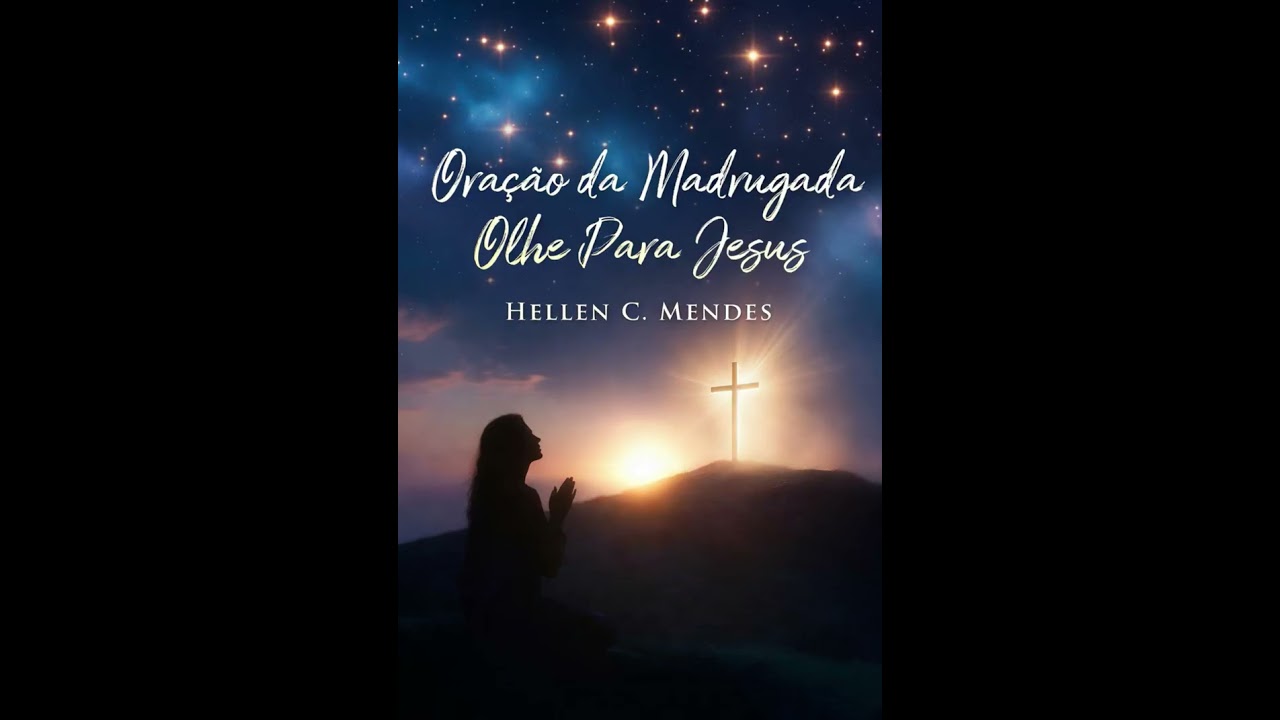 Oração da Madrugada-Olhe Para Jesus. Letra e Música de Hellen C. Mendes 