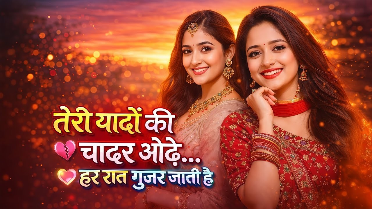 Teri Yaadon Ke Chadar Odhe | Heart Touching Sad Song | Emotional Love Story | Hindi Sad Song 2026