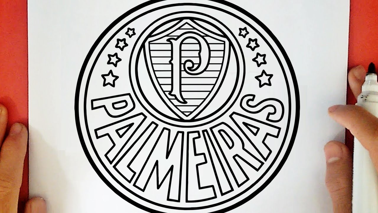 COMO DESENHAR O ESCUDO DO PALMEIRAS