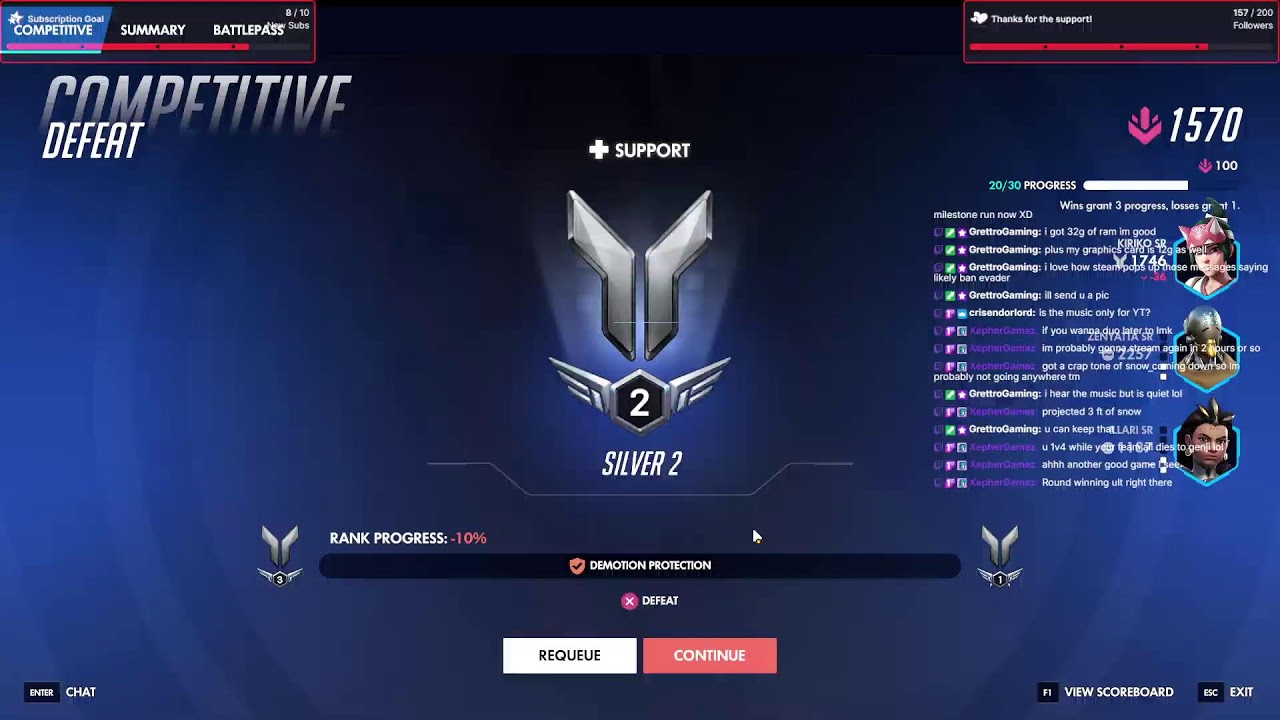Ranked DPS! The climb continues! Come hang out! | Overwatch