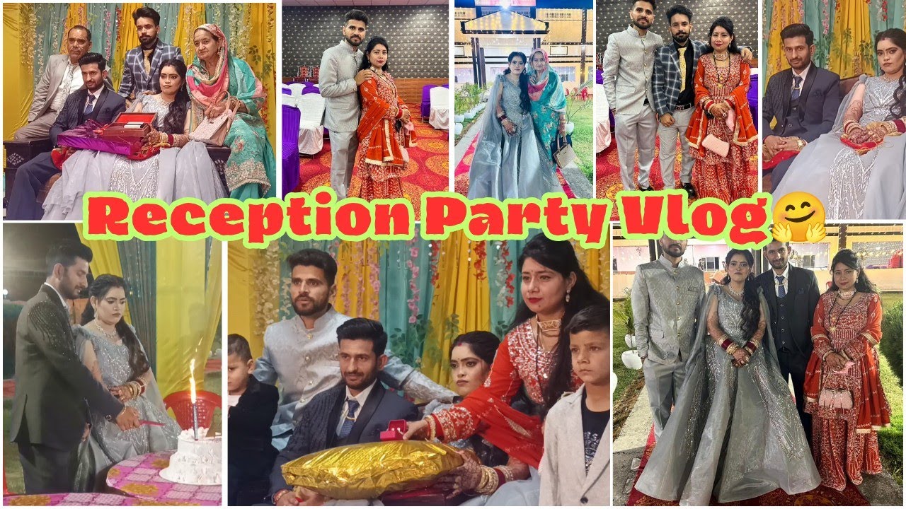 Jammu Reception Party vlog 🤗|| Last Vlog of Sister marriage, Lots of Fun & enjoy with Family ❤✌