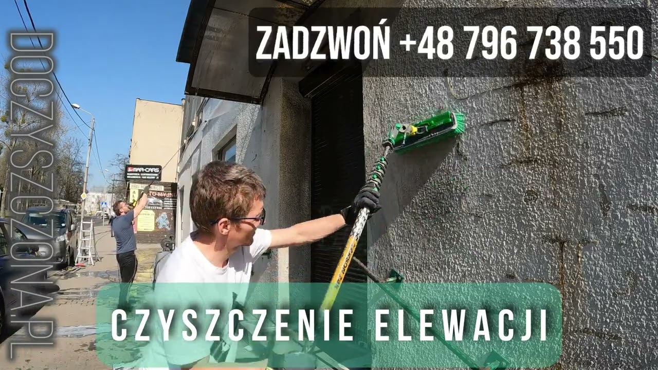🎥 MYCIE ELEWACJI METODĄ SOFT WASH &ndash; BEZPIECZNA I SKUTECZNA METODA! #mycieelewacji