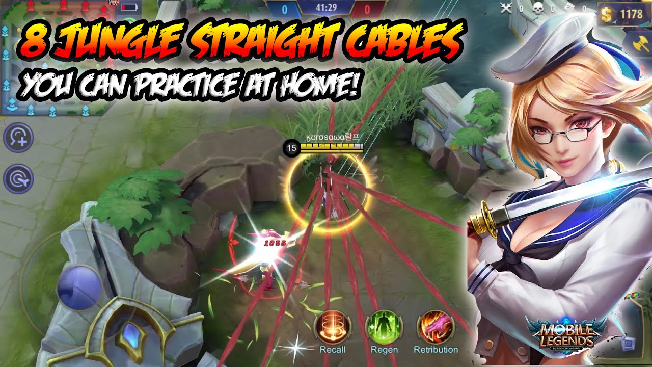 DIFFERENT TYPES OF JUNGLE STRAIGHT CABLES
