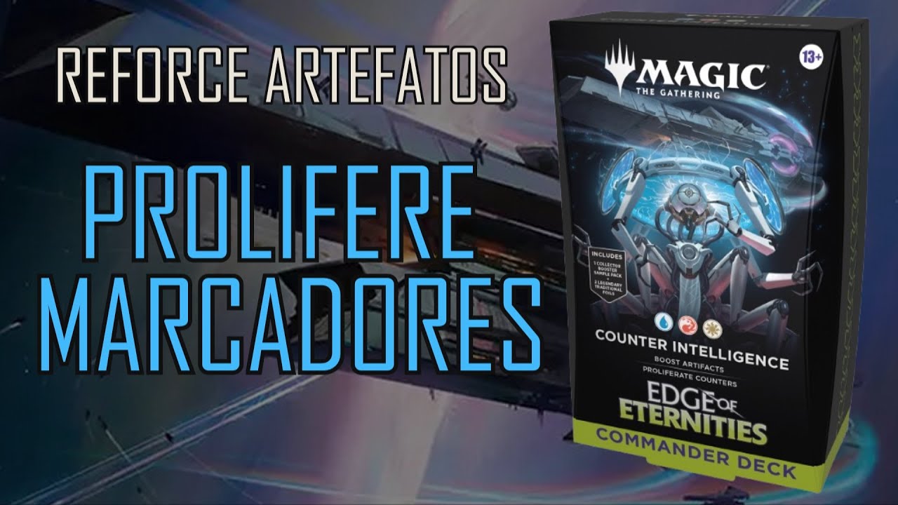 Análise Precon COUNTER INTELLIGENCE | Edge of Eterneties #MTGEOE