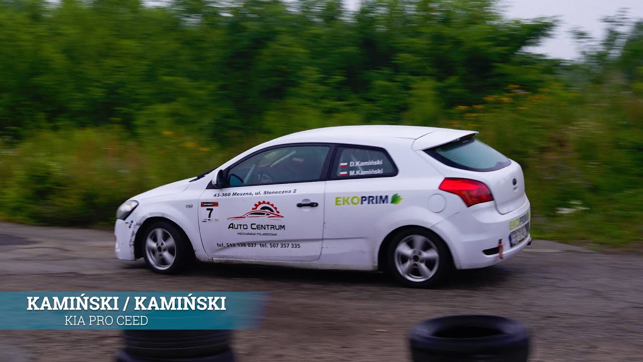 DAWID KAMIŃSKI  / MIROSŁAW KAMIŃSKI - KIA PRO CEED | 4 KJS Rally Park Kaczyce 2025