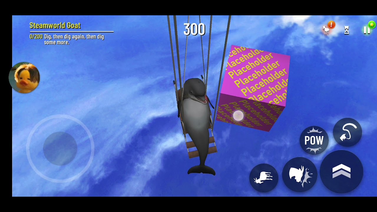 Goat Simulator City Bay Secret Place Holder Cube