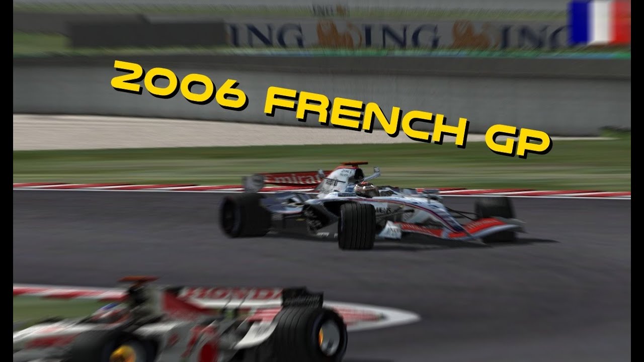 F1 Challenge 2006 - French GP [Onboard]
