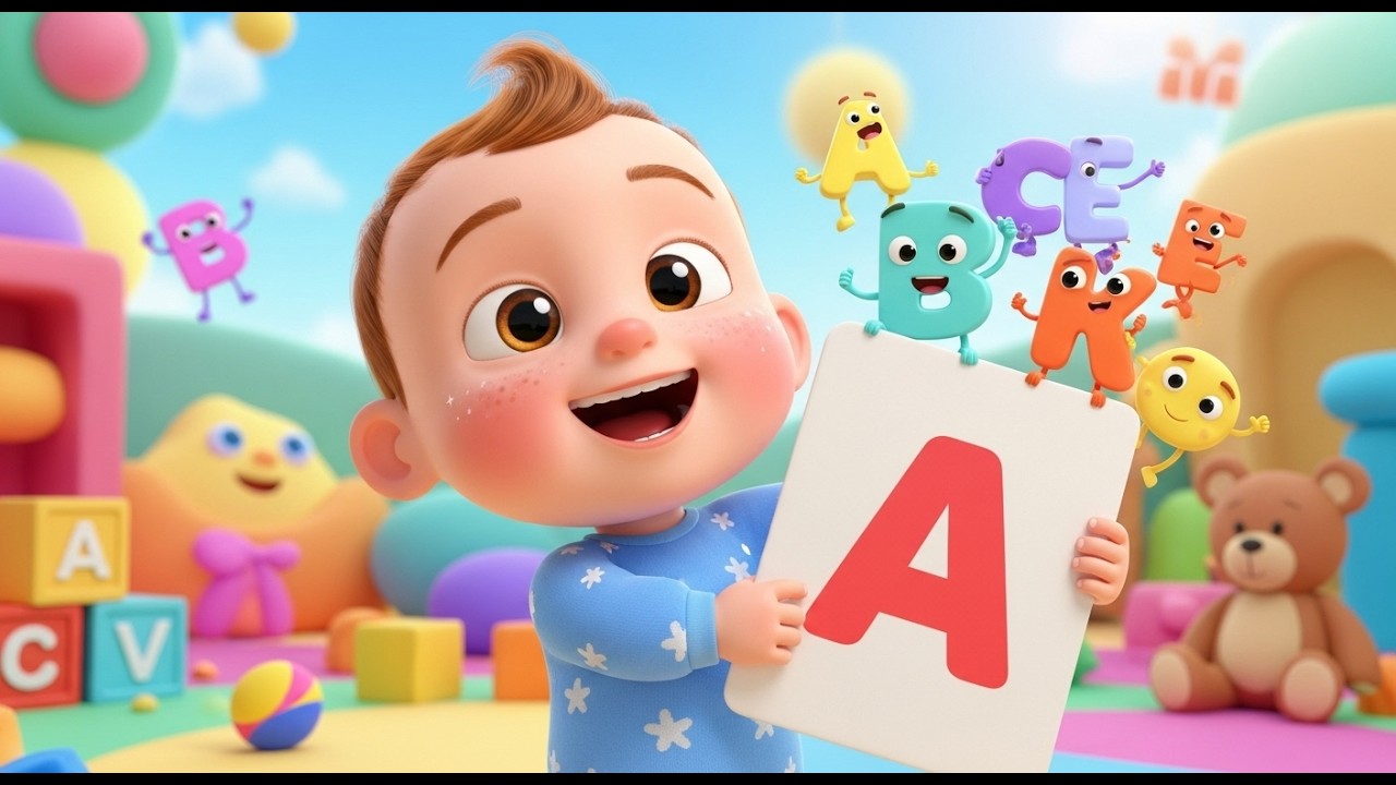 Learn ABC Baby Fun 🎵 | Learn Alphabet Song for Kids | Sing Along & Move