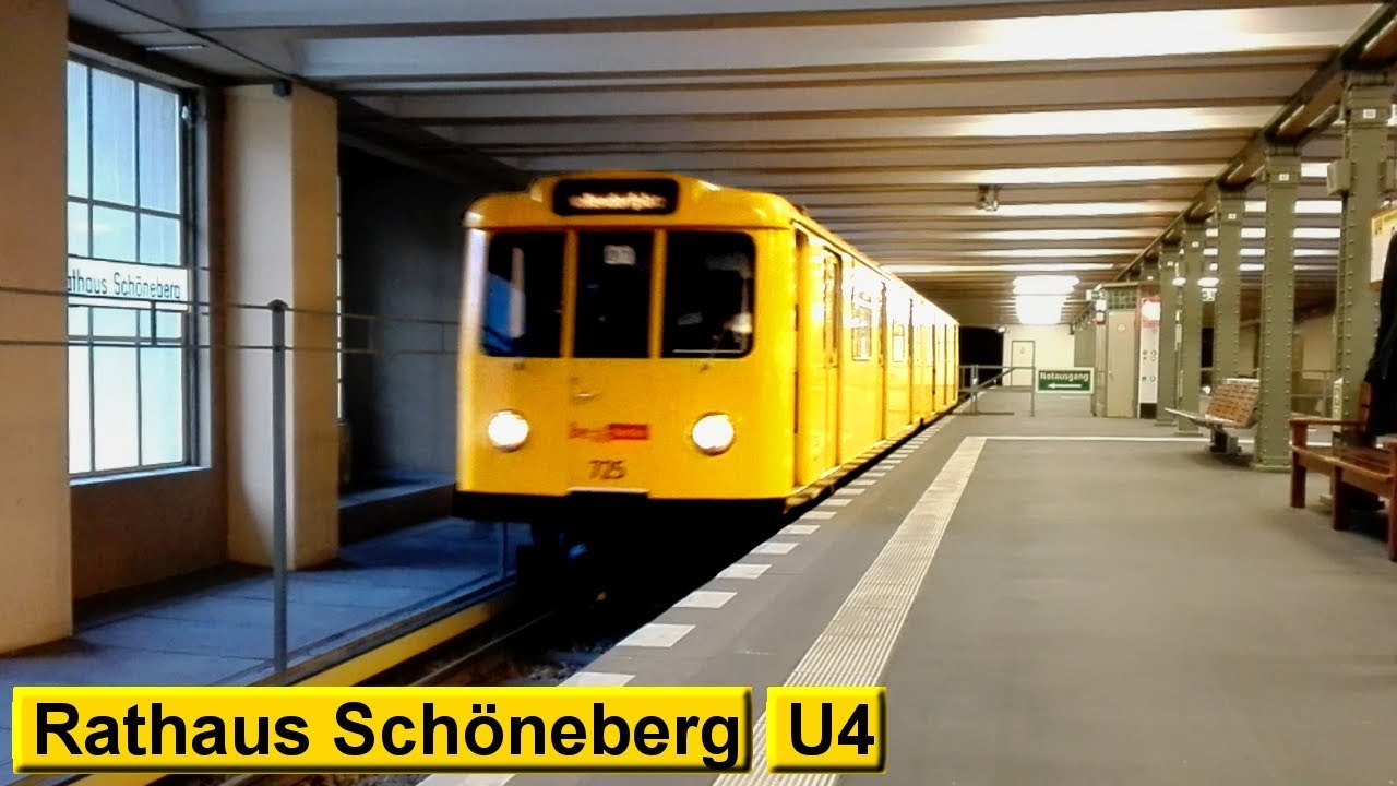 Rathaus Schöneberg U4 : Берлинский метрополитен ( BVG A3L71 - A3L92 )