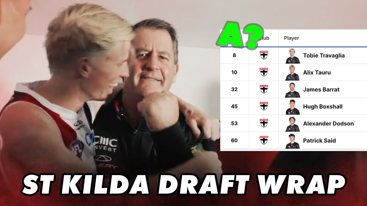 Did St Kilda nail the 2024 AFL Draft?