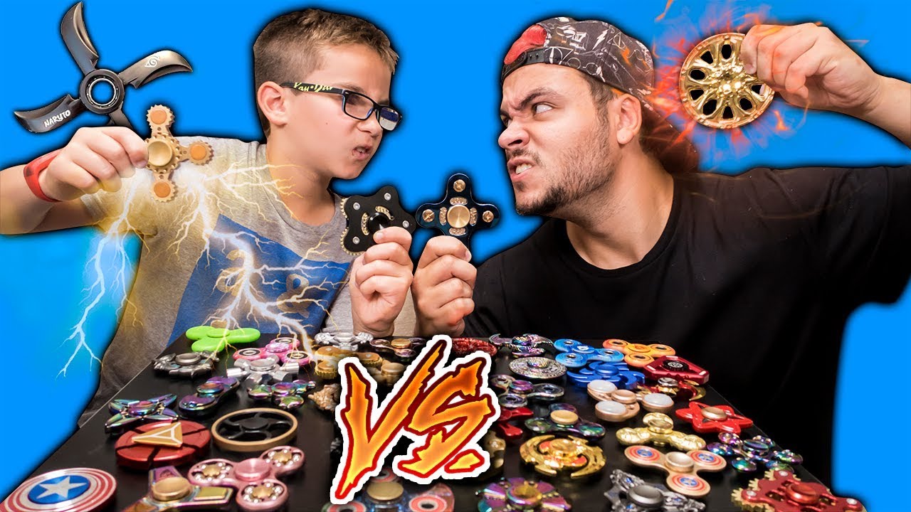 MINHA REVANCHE ÉPICA NO DUELO DE SPINNER COM MEU NOVO TIME RARO !!
