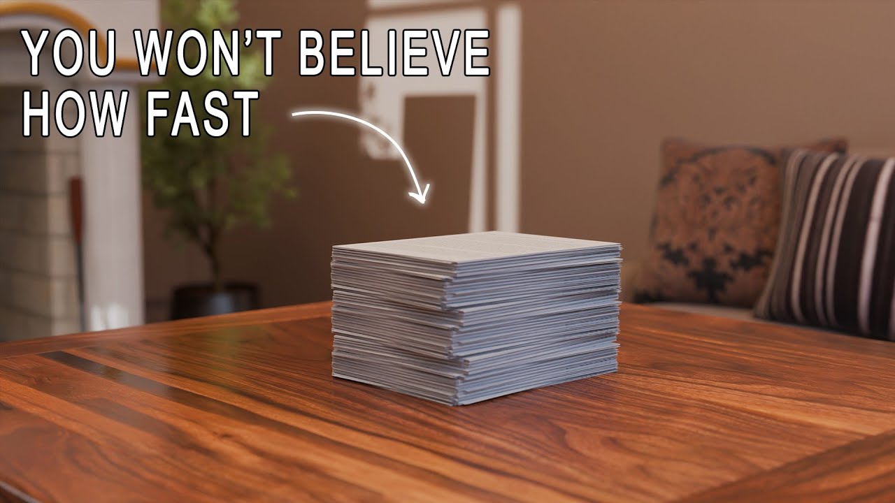 The Stupidly Simple Way to Make Paper Stacks in Blender