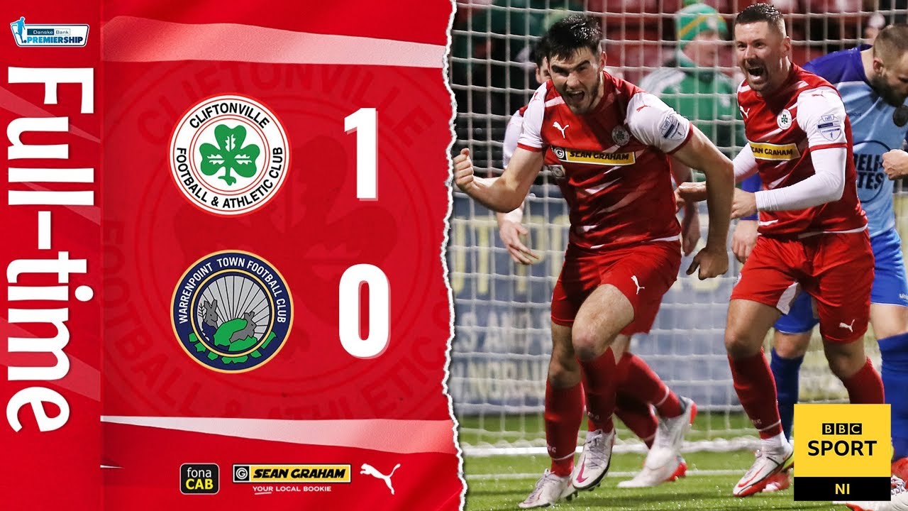 HIGHLIGHTS | Cliftonville 1-0 Warrenpoint Town