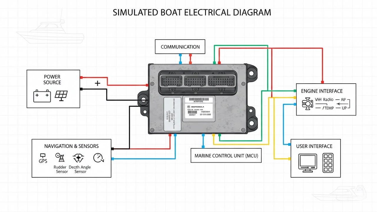 Mercury PCM0308M c&oacute;mo diagnosticar pcm de barco diagn&oacute;stico completo 
