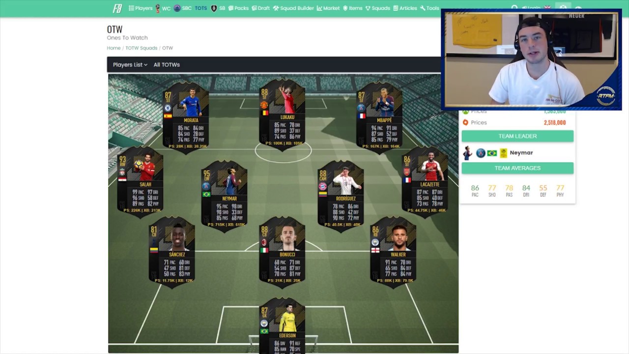 FIFA 19 First Week Ones To Watch Trading Guide!