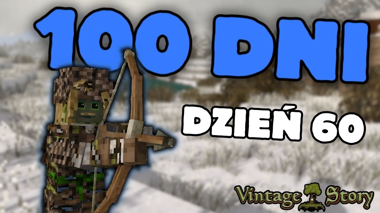 100 dni w Vintage Story - Czy przeżyję zimę? NIEDZWIEDŹ?!