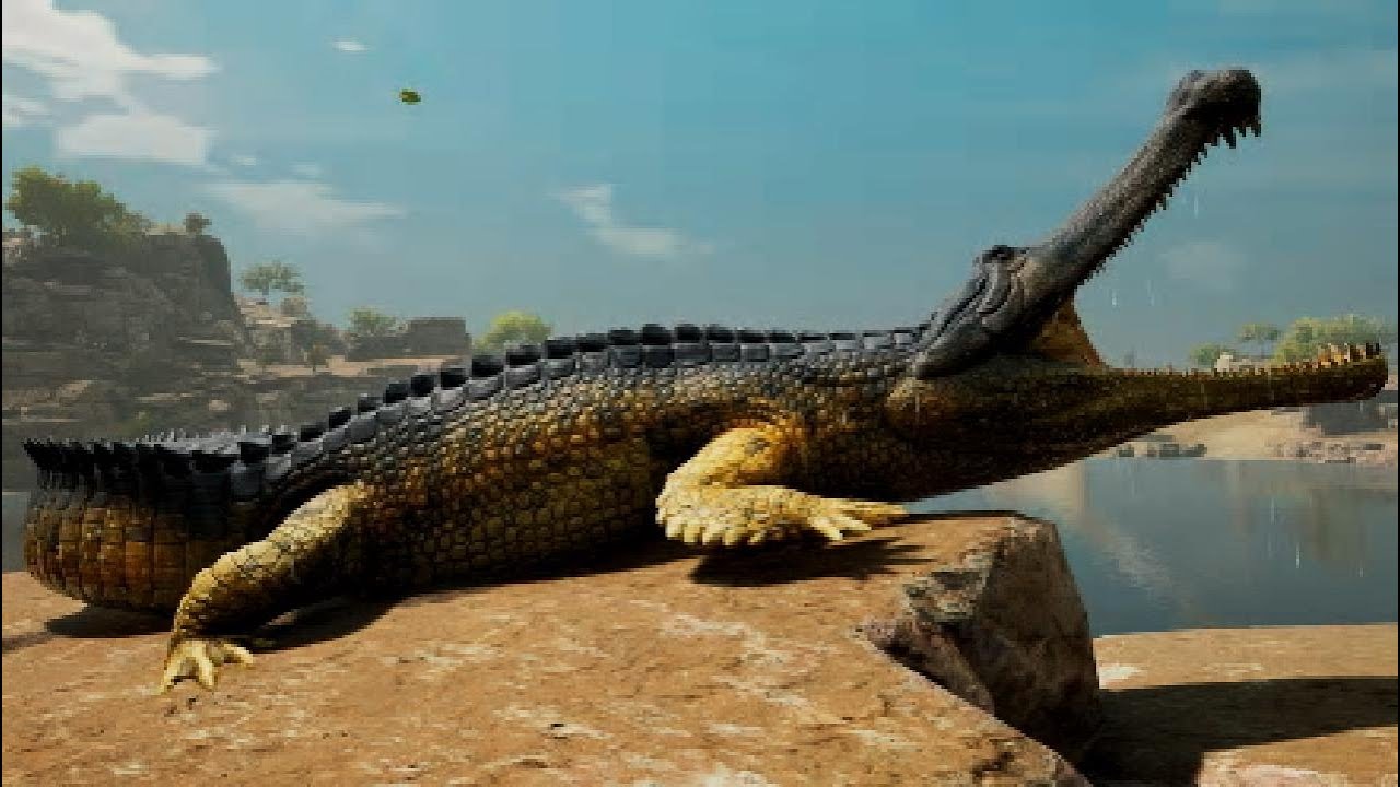 Path of Titans | Sarcosuchus gameplay compliation