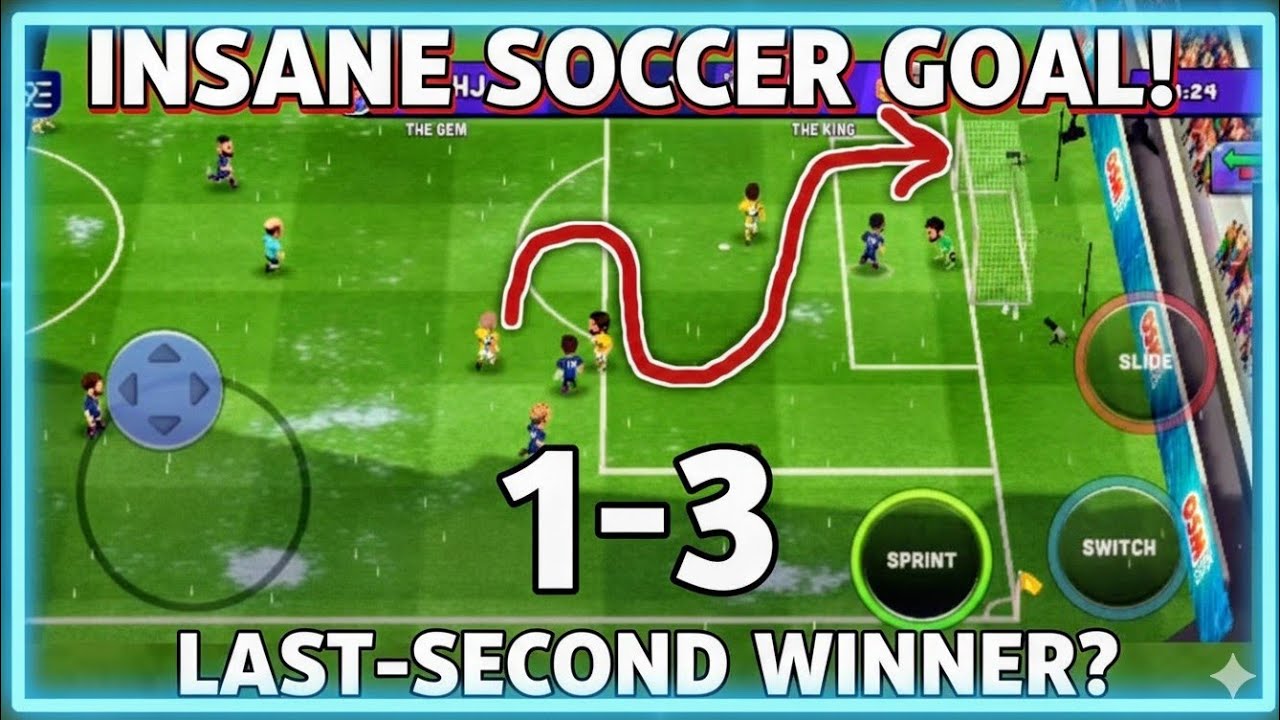Win Streak Gameplay : GHJ 1-3 PAR | Mini Football Game Win Streak Gameplay 