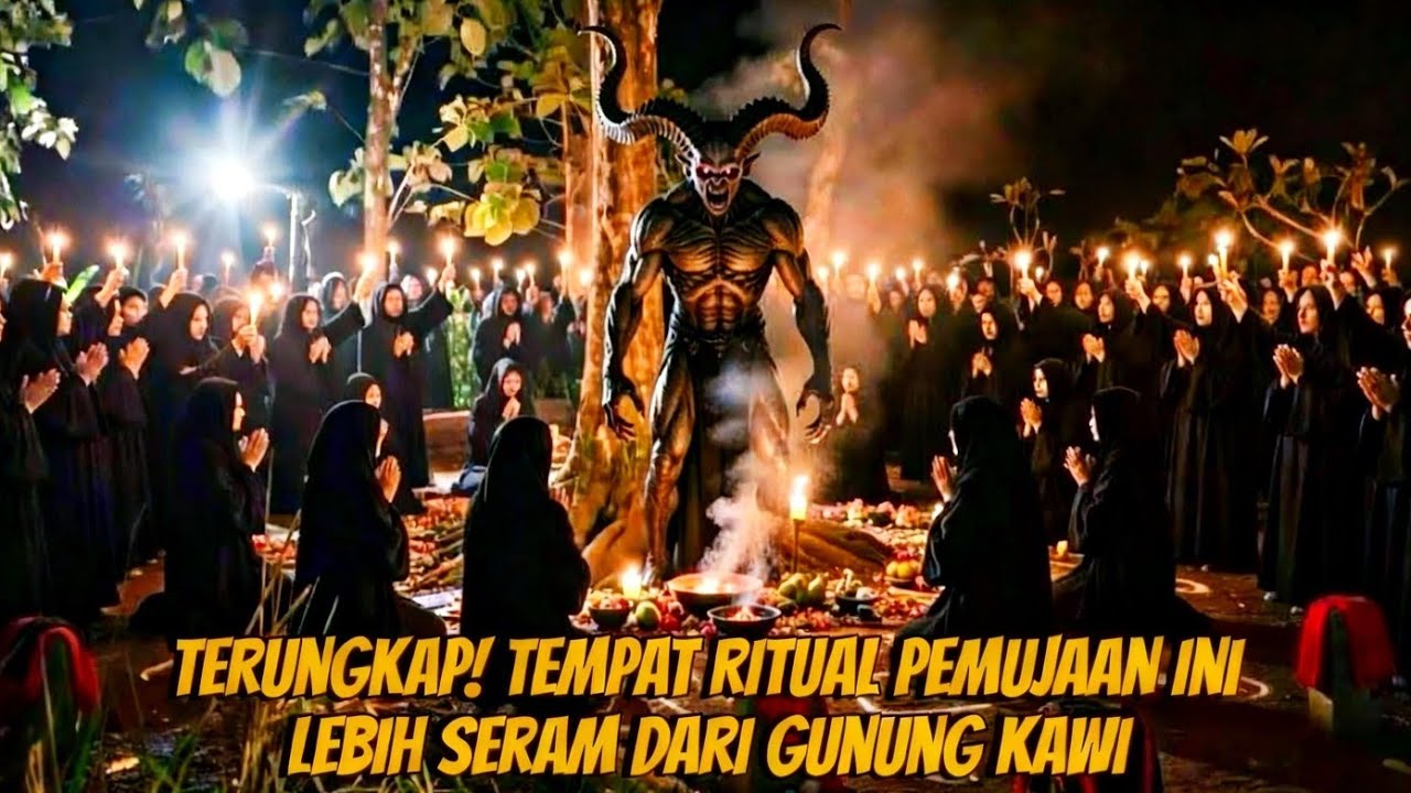 Terungkap! Tempat Ritual Pemujaan ini lebih seram dari gunung kawi