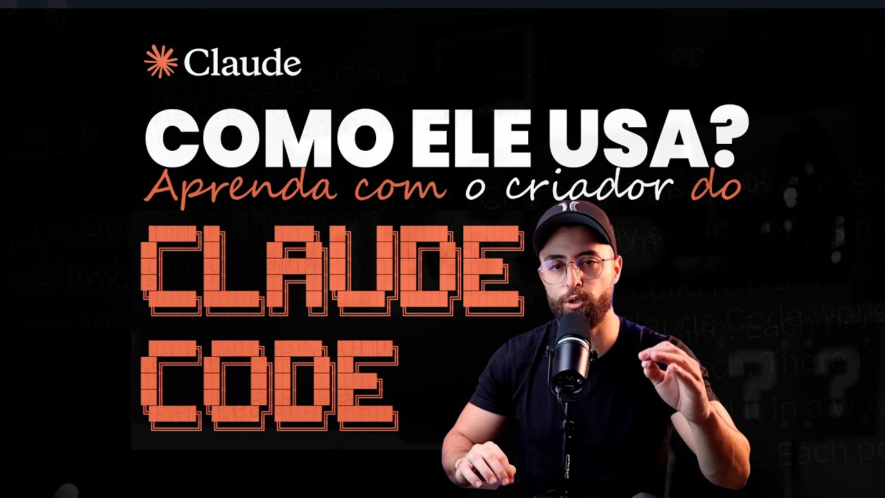 Como o criador do Claude Code usa a pr&oacute;pria ferramenta? (13 dicas)