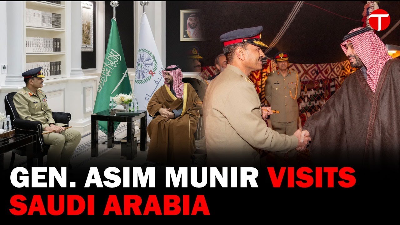 COAS General Syed Asim Munir Bolsters Diplomacy in Saudi Arabia Visit