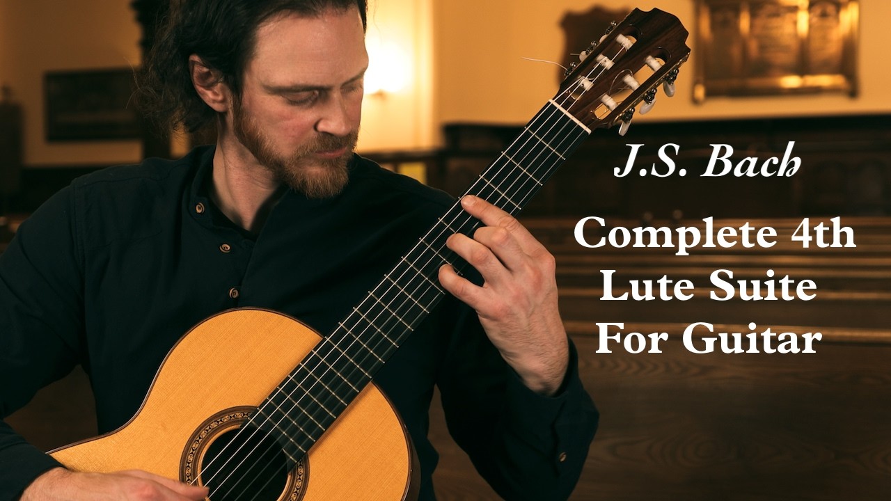 J.S. Bach BWV 1006a, Suite in E Major, on Classical Guitar 