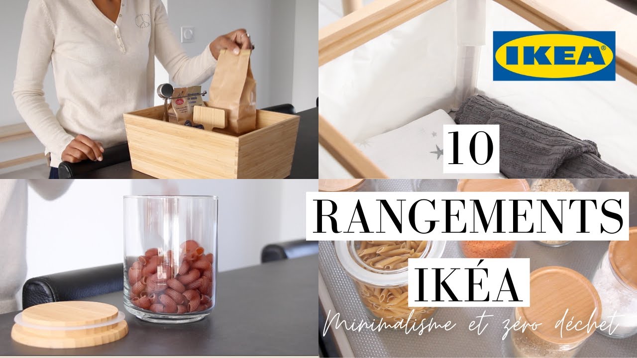 10 rangements IKÉA | Minimalisme