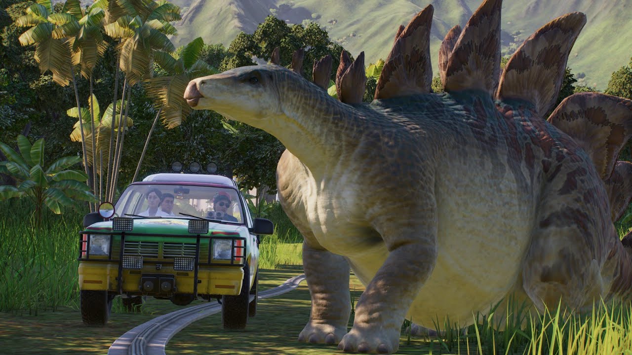 Tour Ride of my own Jurassic Park | Jurassic World Evolution 2
