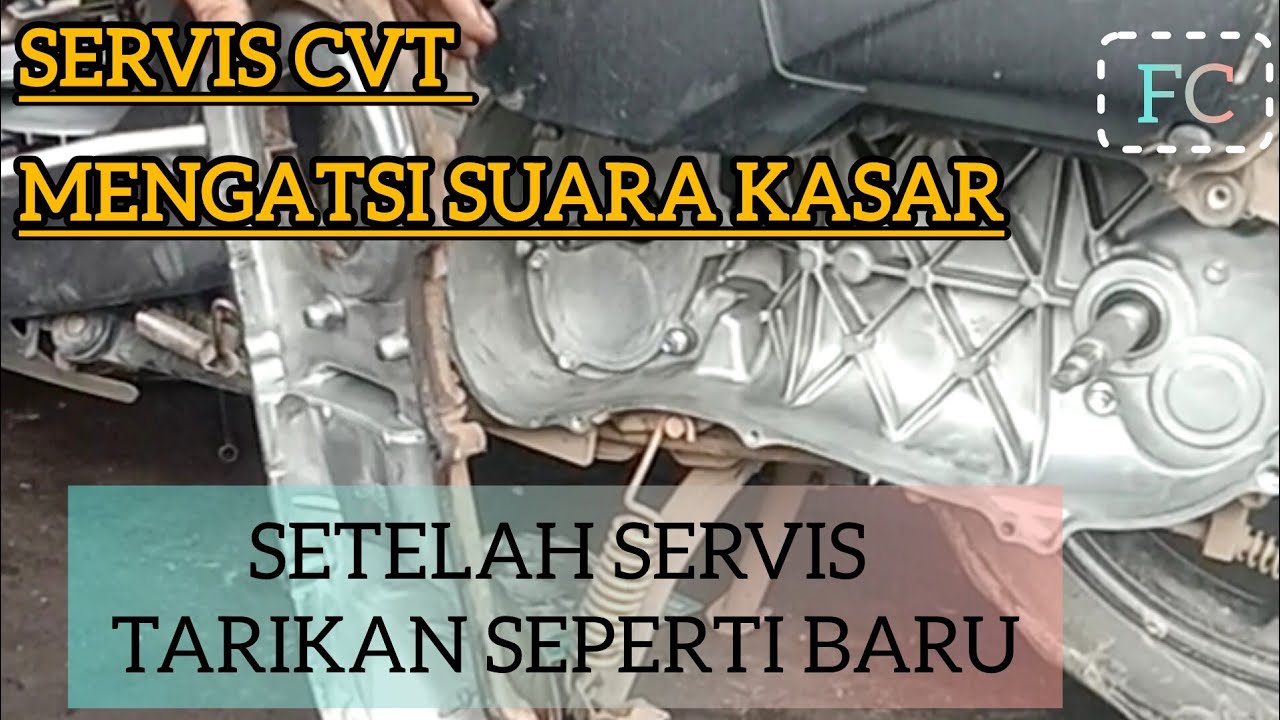 Servis CVT motor Lexi 125 II menghilangkan suara kasar #service #bengkel  #tutorial #motorcycle