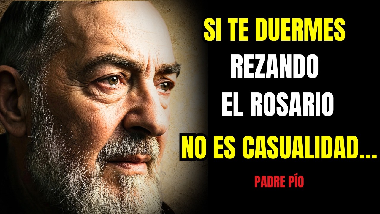 La mayoría de los católicos no lo sabe, pero cuando te duermes rezando el Rosario significa que…