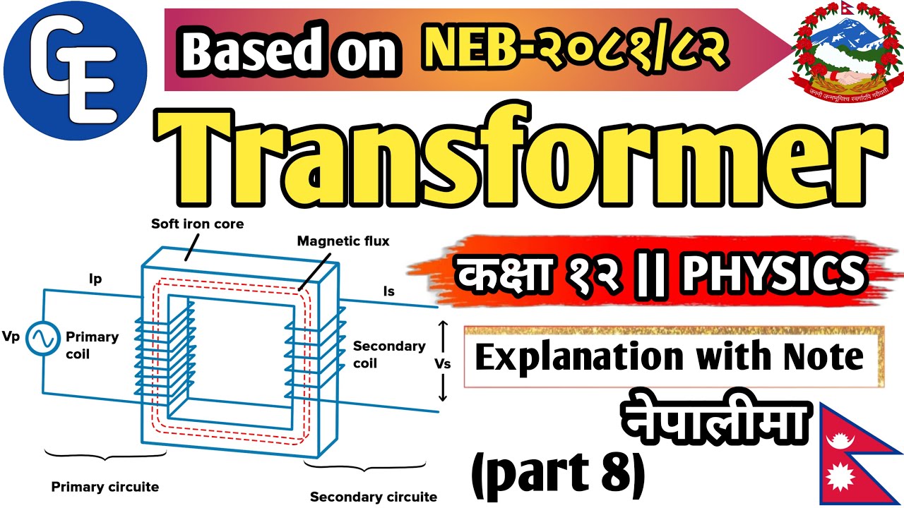 Transformer || Electromagnetic Induction in Nepali  || Class 12 Physics || NEB