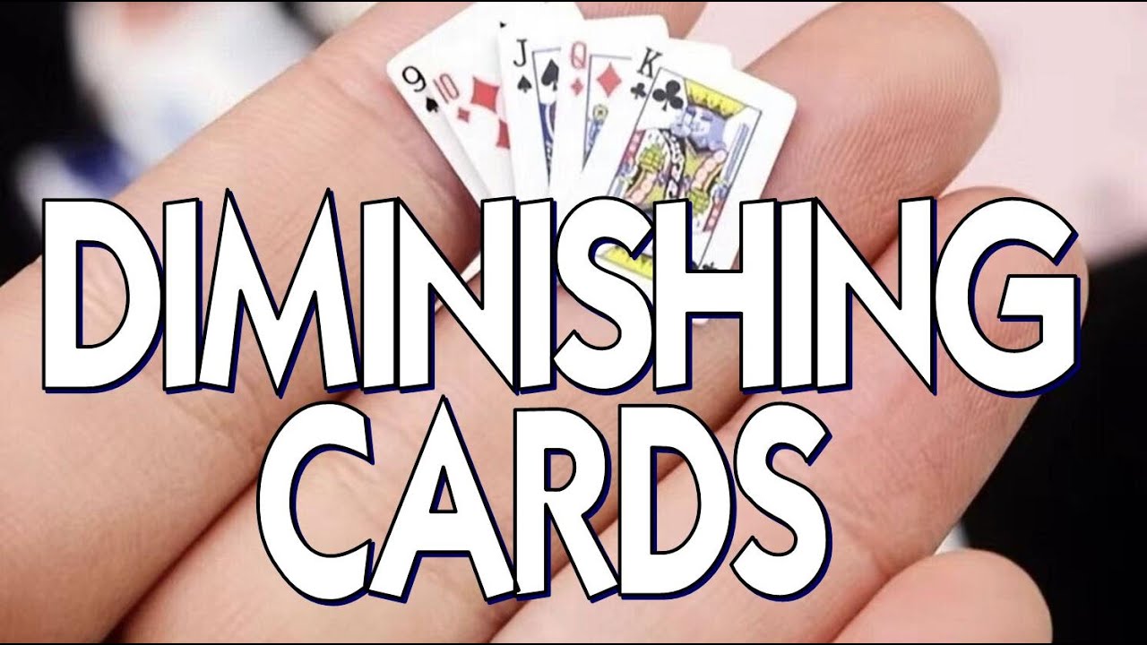 Magic Review - Diminishing Cards by Steve Dusheck