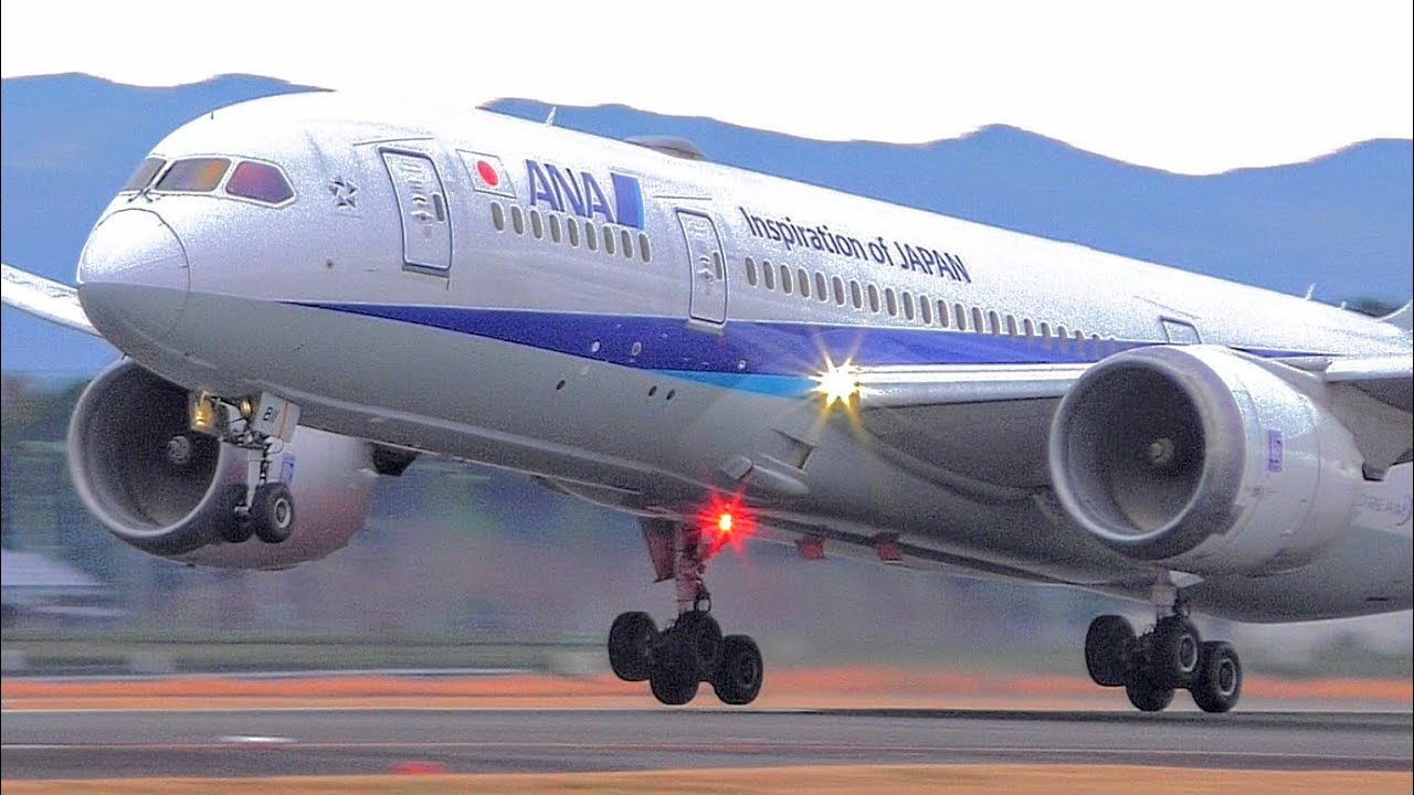 [23Minutes] INCREDIBLE Plane Spotting TAKEOFF & LANDING at Kagoshima Airport JAPAN 4K