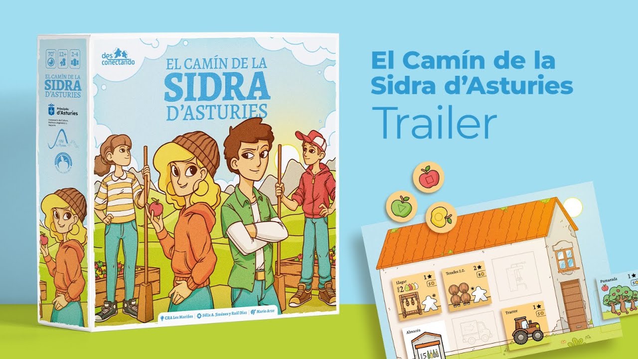 El Camín de la Sidra d'Asturies - Trailer