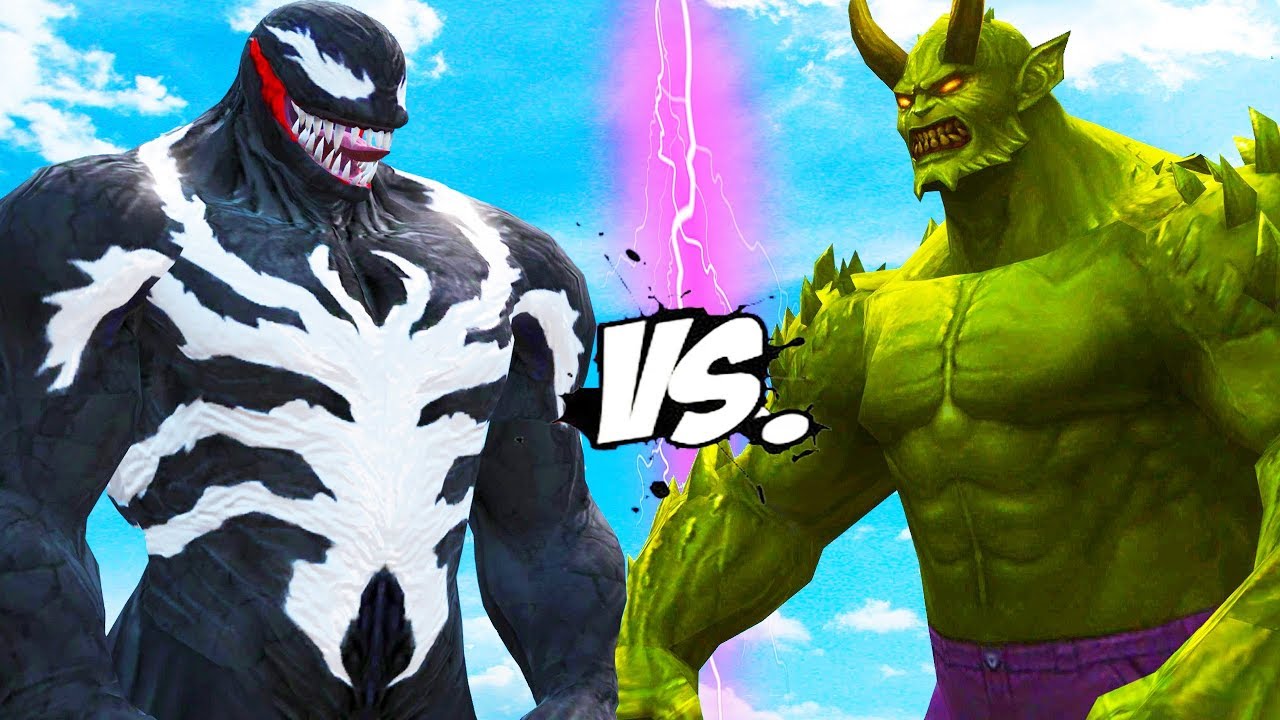 VENOM VS ULTIMATE GREEN GOBLIN - EPIC BATTLE
