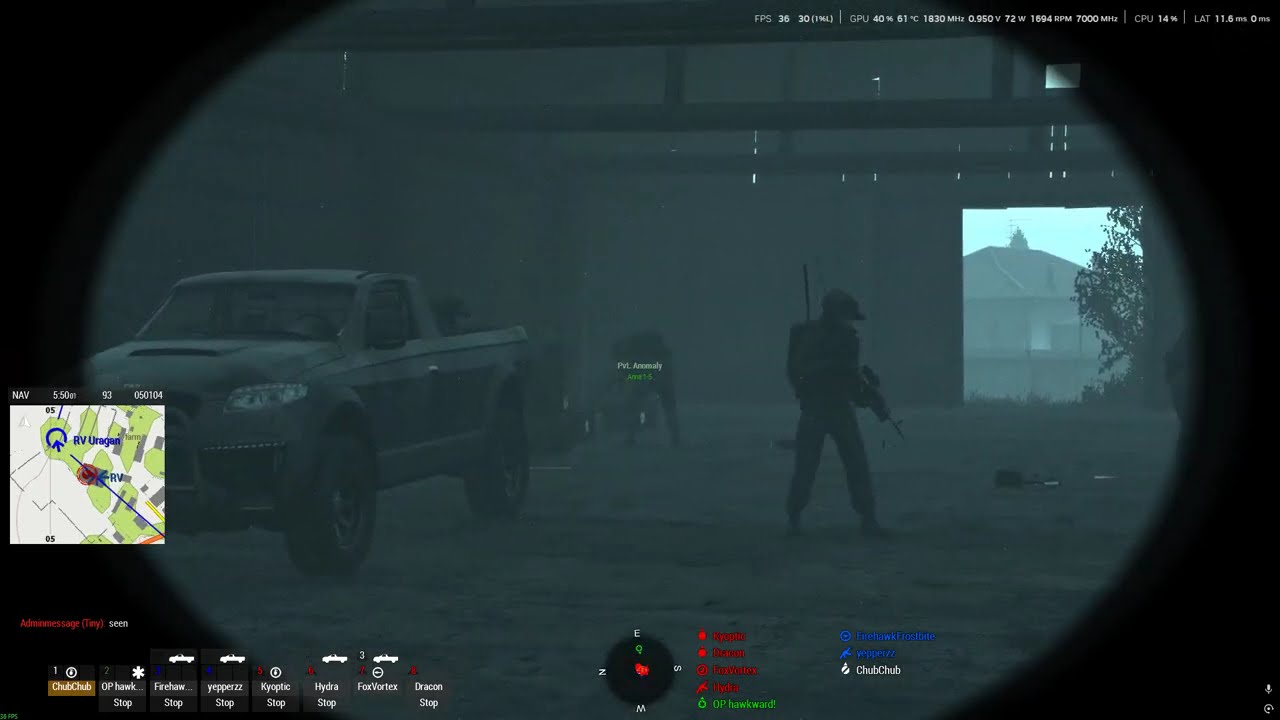 ArmA 3 Striking Midnight: 1-2/Bravo SL, POV