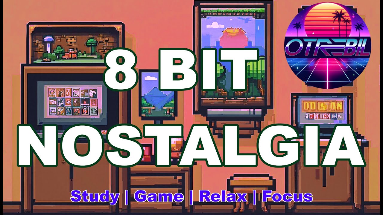 8 Bit GAME NOSTALGIA - No Copyright Background Synthwave Music for Gaming, Studying & Relaxing 2025