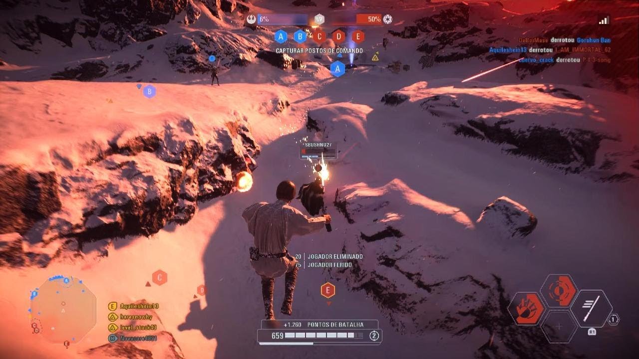LUKE SKYWALKER é com certeza um dos personagens mais INSANOS de jogar!