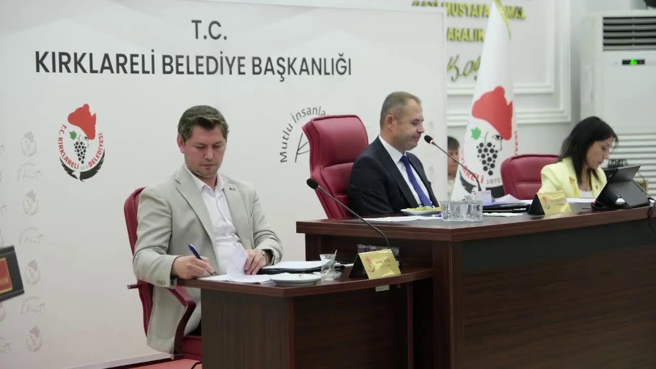 BELEDİYE MECLİSİ 2025 YILI EYLÜL AYI 1. BİRLEŞİM TOPLANTISI