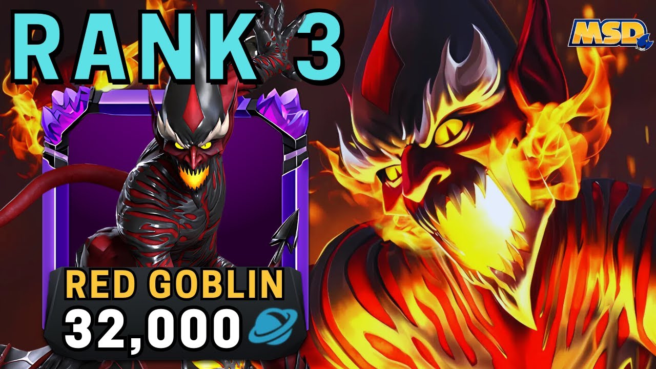 Rank 3 Red Goblin Gameplay and Showcase | The Cosmic Demon