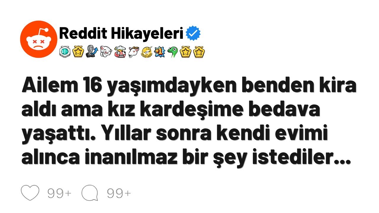 Ailem 16 yaşımdayken benden kira aldı ama kız kardeşime bedava yaşattı. Yıllar sonra evimi alınca...