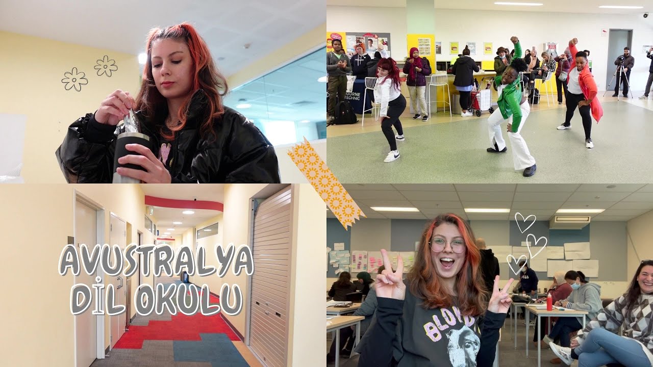 Avustralya dil okulunda benimle birkaç gün! | #Avustralyagünlükleri